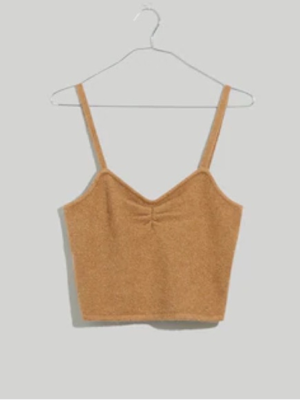 Madewell Mapleton Sweater Crop Tank Top